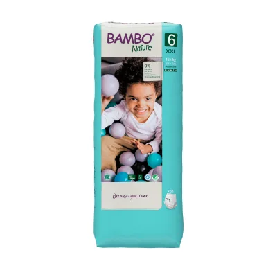 Bambo Nature biksītes 6.izmērs 18+ kg N38