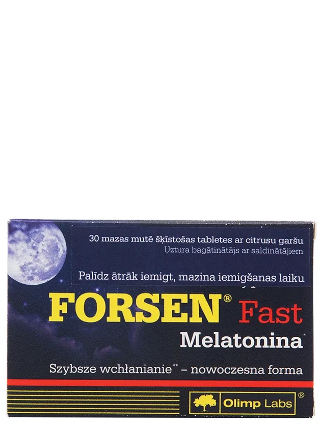 Olimp Labs Forsen Fast Melatonin, 30 gb.