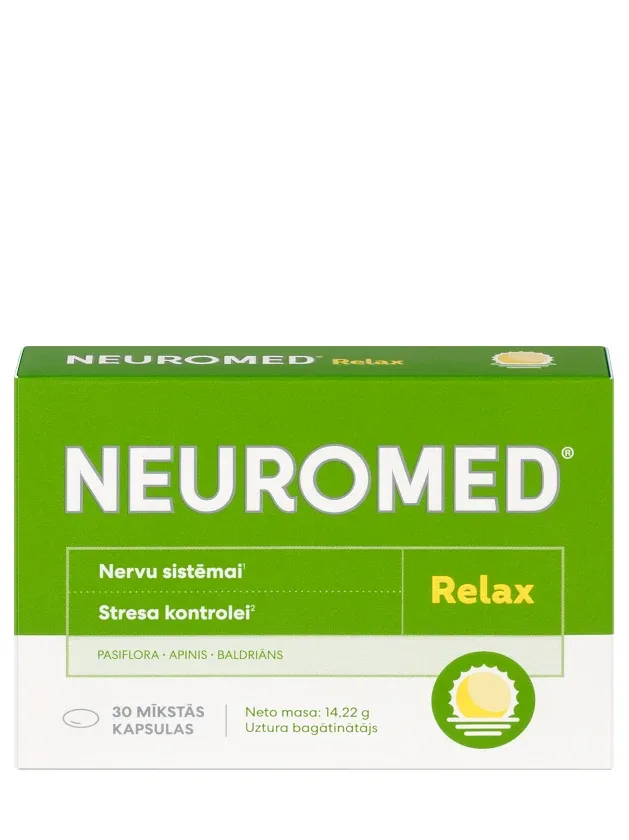 Neuromed Relax, 30 mīkstas kapsulas