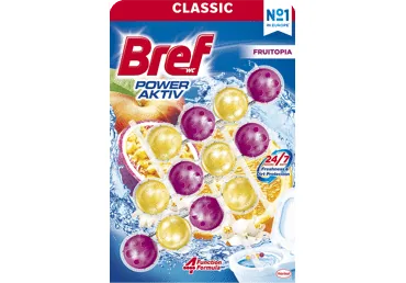 TUALETES BLOKS BREF POWER AKTIV FRUIT.3X50G
