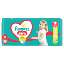 AUTIŅBIKSĪTES PAMPERS PANTS GIANT PACK S6 48GAB.