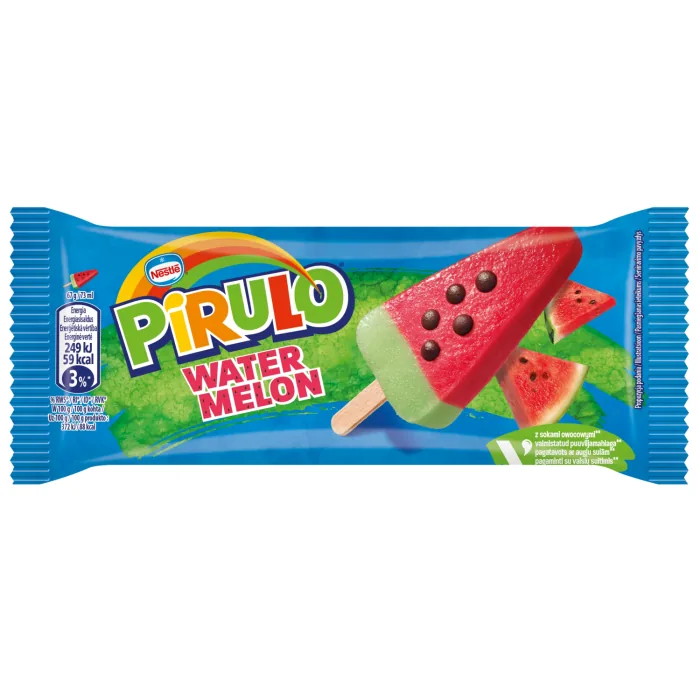 SALDĒJUMS PIRULO ARBŪZU UN ĀBOLU SULAS AR KAKAO MAISĪJUMA GABALIŅIEM 73ML/67G