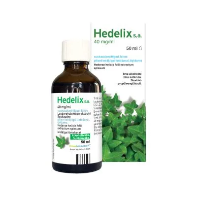 Hedelix S.A. 40 mg/ml pilieni iekšķīgai lietošanai, šķīdums 50 ml