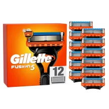 SKUVEKĻA ASMEŅI GILLETTE FUSION5, 12GAB.