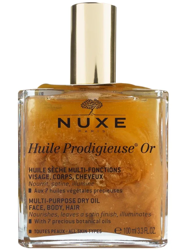 Nuxe Huile Prodigieuse Or sausā eļļa ar mirdzumu, 100 ml