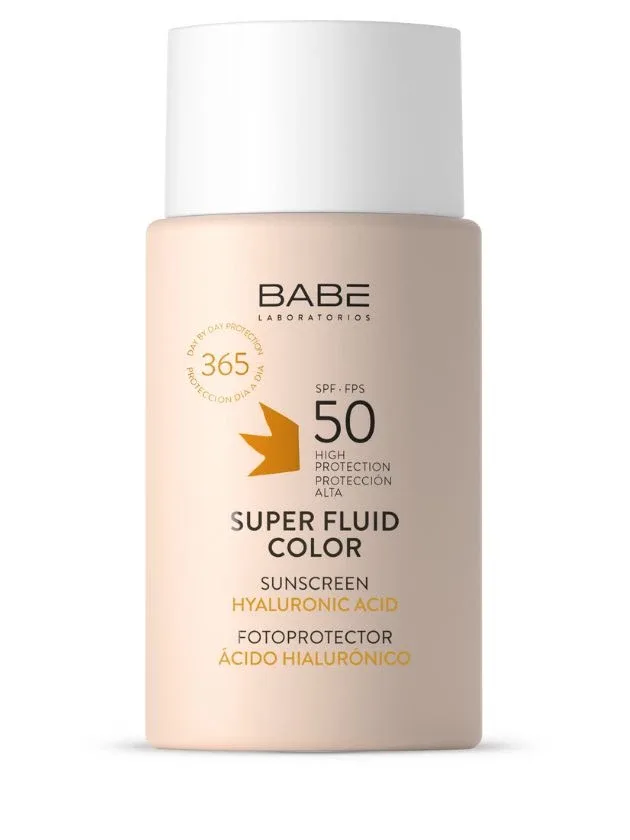 Babē Sun SPF50+ fluīds ar toni, 50 ml