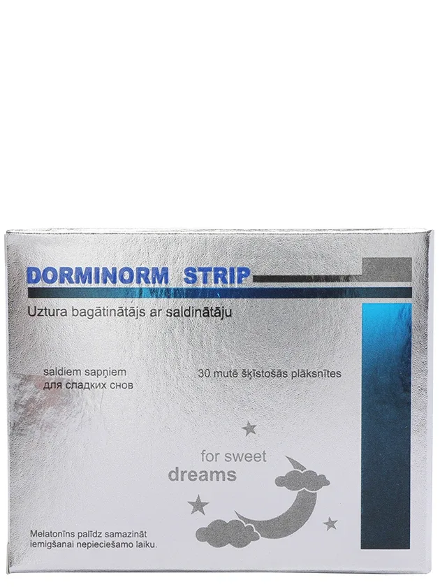 Dorminorm Strip 1 mg, 30 plāksnītes