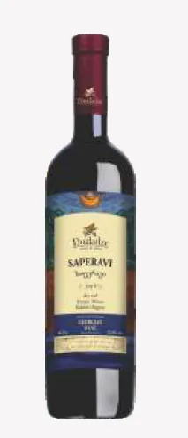 Sarkanvīns Dugladze Saperavi, sauss, 12,5%, 0,75 l