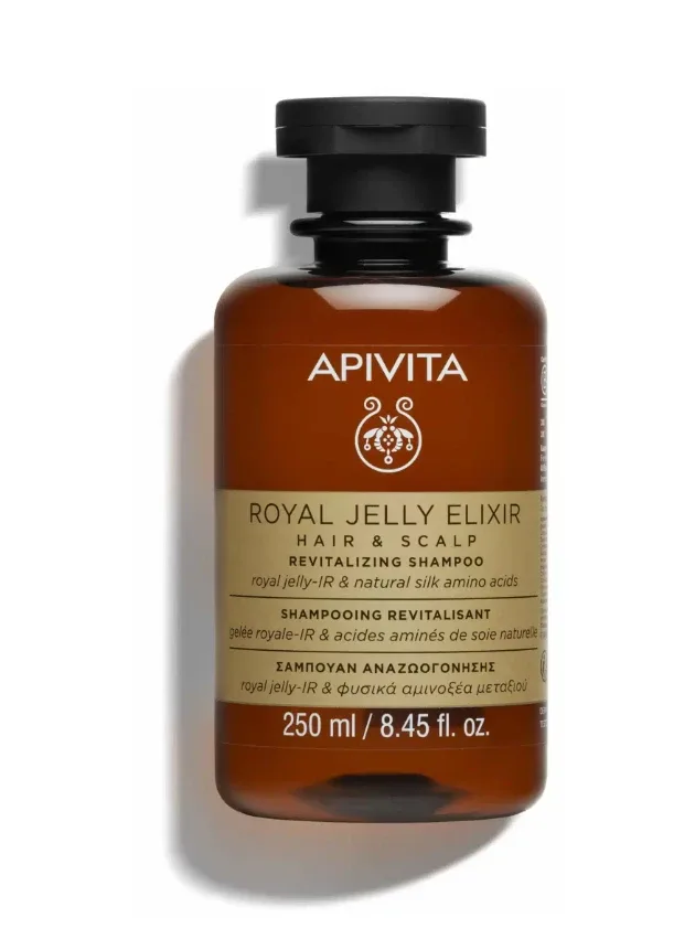 Apivita Royal Jelly Elixir šampūns, 250 ml