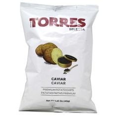 ČIPSI TORRES KARTUPEĻU AR KAVIĀRU 40G