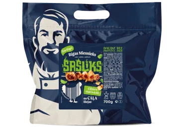 CĀĻA FILEJAS ŠAŠLIKS CĒZARA MARINĀDĒ RĪGAS MIESNIEKS 700G