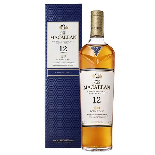 Viskijs Macallan 12 Y.O., double cask matured, 40%, 0,7 l