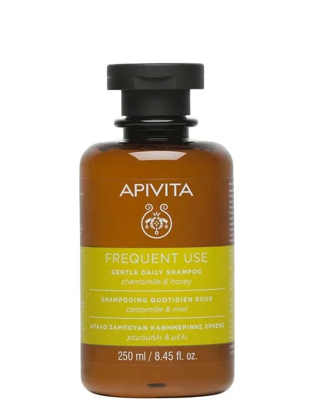 Apivita Gentle Daily Maigs ikdienas šampūns ar kumelītēm un medu, 250 ml