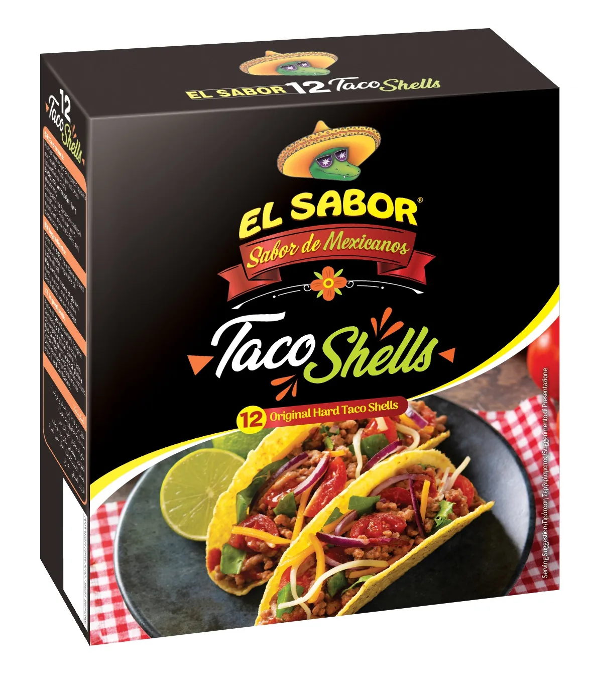 TAKO KUKURŪZAS LAIVIŅAS EL SABOR, 12GAB, 150G