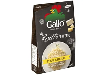 RĪSI GALLO RISOTTO ČETRU SIERU 175G