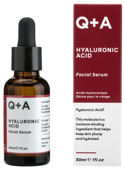 Q+A Hyaluronic Acid serums, 30 ml