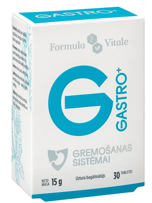 Formula Vitale Gastro+, 30 tabletes