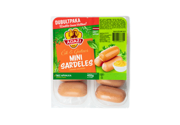 MINI SARDELES ČIK&GATAVS ĀDAŽI 450G