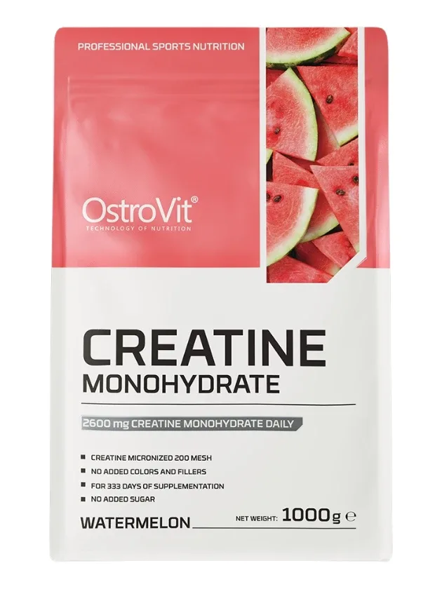 Ostrovit 100% creatine monohydrate watermelon pulveris, 1000 g