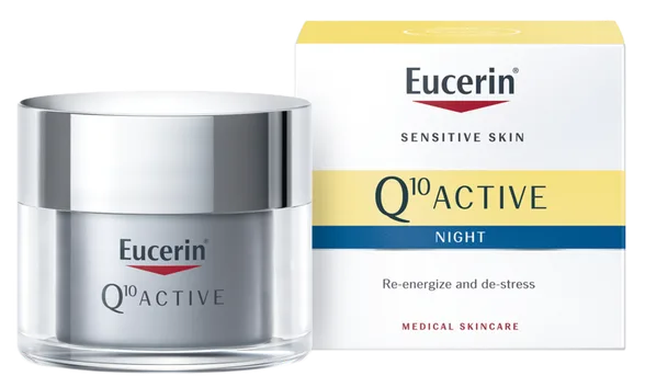Eucerin Q10 Active Night sejas krēms, 50 ml