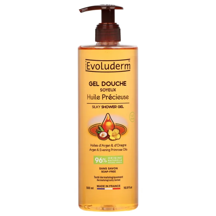 DUŠAS ŽELEJA EVOLUDERM HUILE PRECIEUSE 500ML
