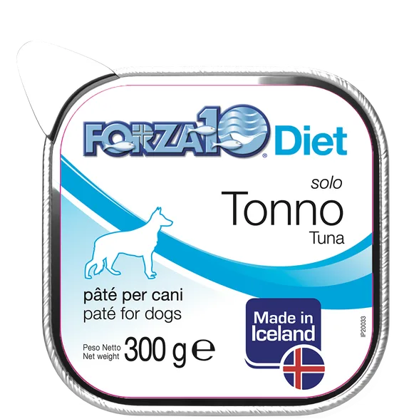 FORZA10 Solo Diet Tuncis, suņiem pastēte, 300 g