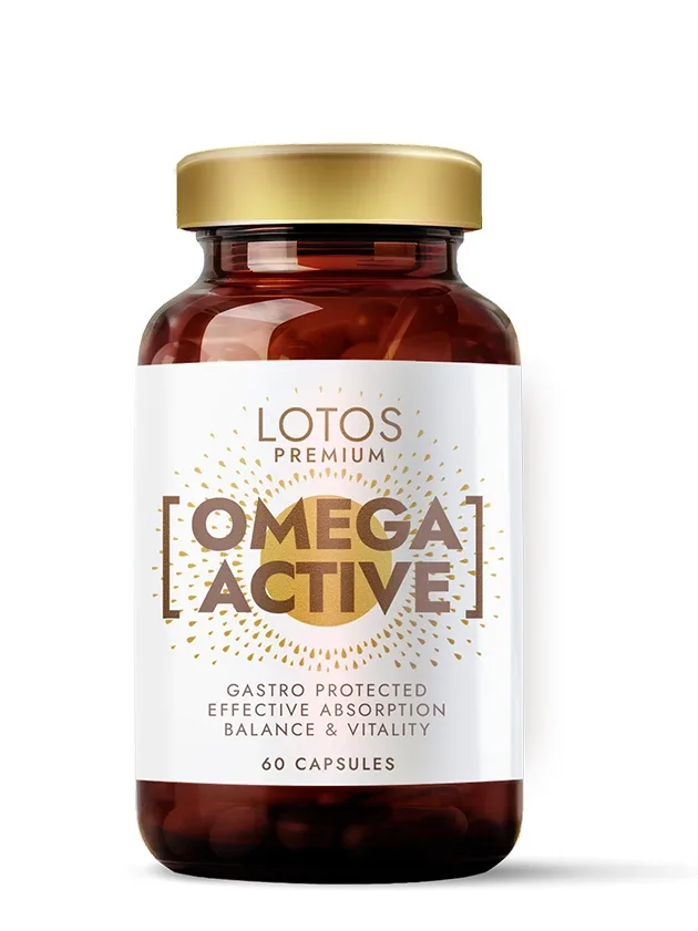 Lotos Premium Omega Active kapsulas, 60 gb.