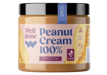 ZEMESRIEKSTU KRĒMS WELL DONE CREAMY 300G