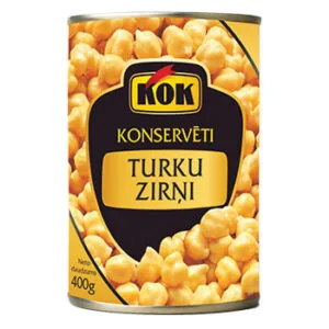 KONSERVĒTI TURKU ZIRŅI KOK 400G