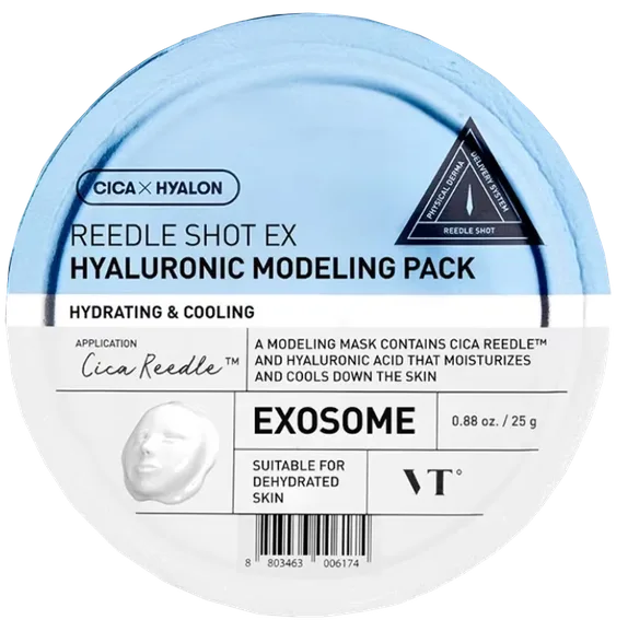 Маска для лица VT Cosmetics Reedle Shot EX Hyaluronic Modeling Pack, 25 г