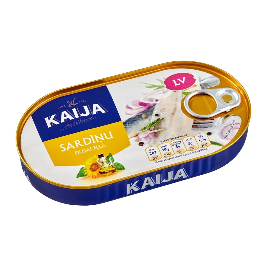 SARDĪŅU FILEJAS EĻĻĀ KAIJA, 170 G