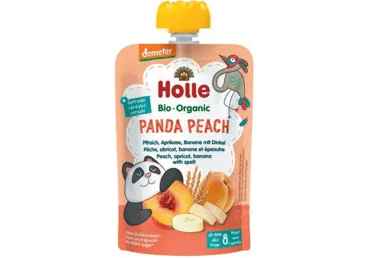 BIO BIEZENĪTIS HOLLE PANDA PEACH AUGĻU 100G