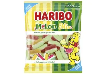 ŽELEJAS KONFEKTES MELONE MIX HARIBO 160G