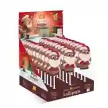 Шоколадные конфеты Belfine на палочке, Санта Клаус в красной шапке, 25 г