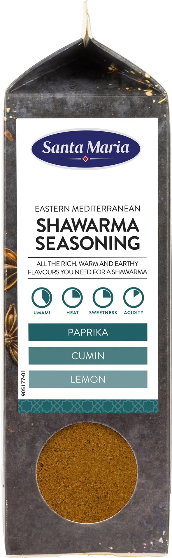 ŠAVERMA GARŠVIELU MAISĪJUMS 370G, SANTA MARIA, TETRAPAKA
