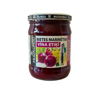 BIETES MUIŽKUNGU MARINĒTAS VĪNA ETIĶĪ 500G