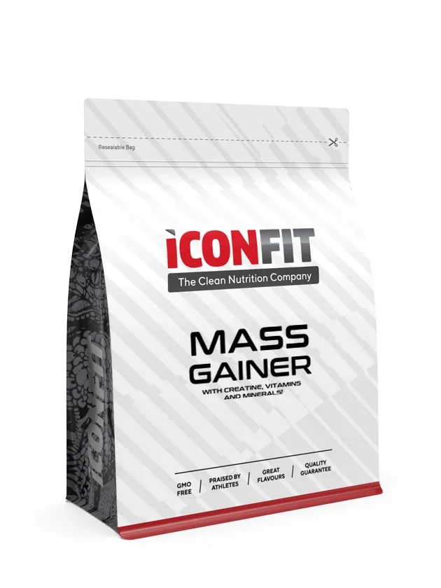 Iconfit Mass Gainer - Banana (carb 5:1 protein), 1,5 kg