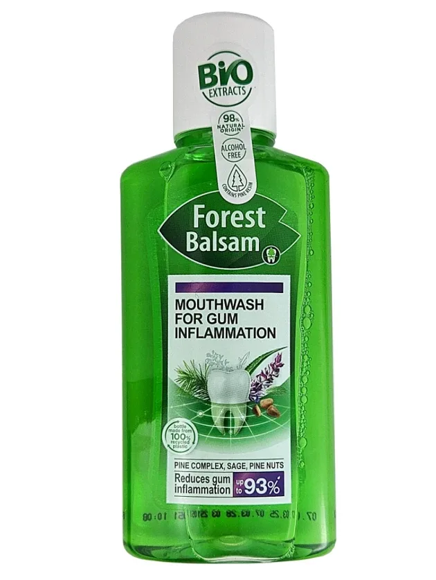Forest balsam mutes dobuma skalošanas līdzeklis ar ciedru riekstu eļļu, 250 ml