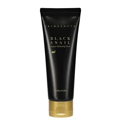 Holika Holika Prime Youth Black snail attīrošas putas 100 ml