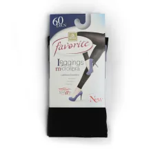 SIEVIEŠU LEĢENGI FAVORITE 60 DEN MICROFIBRA 42140 NERO 6