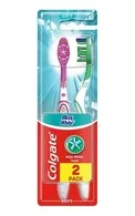 COLGATE MAX WHITE 1+1 SOFT ZOBU BIRSTES, 2GAB. (DAŽĀDAS KRĀSAS)