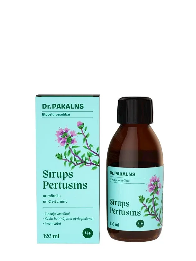 Dr.Pakalns sīrups pertusīns, 120 ml