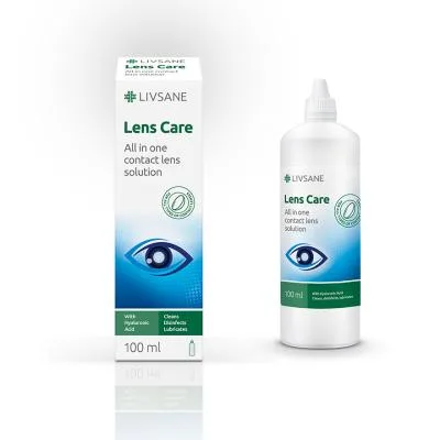 Livsane Lens Care - kontaktlēcu kopšanas šķīdums 100 ml