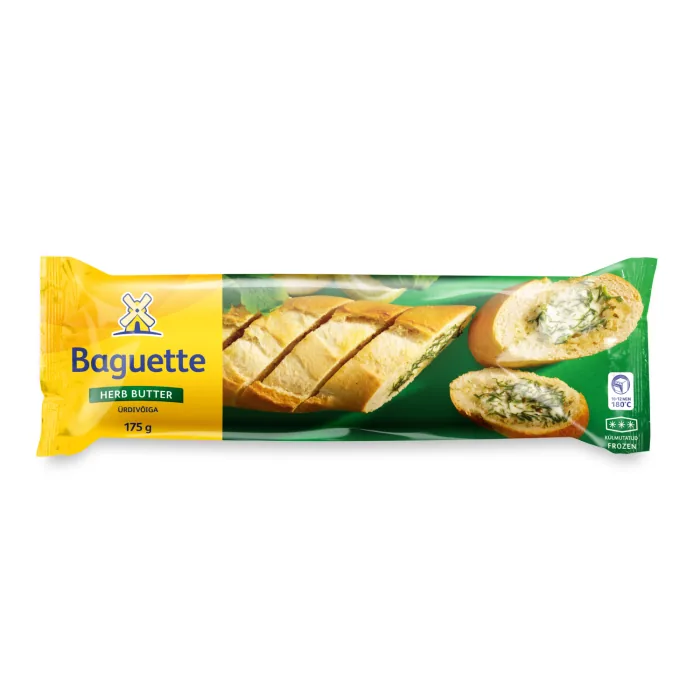 BAGETE LATVIJAS MAIZNIEKS IZCEP PATS AR ZAĻUMU SVIESTU 175G