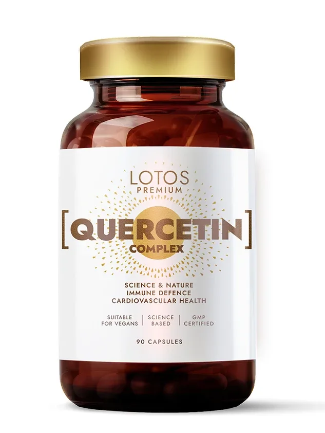 Lotos Premium Quercetin Complex kapsulas, 90 gb.