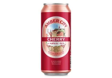 Alus Amber City ķiršu 4,6% 0,5 l sk.D