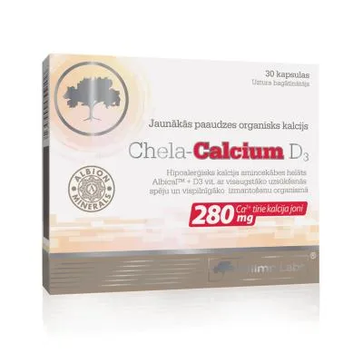 Olimplabs Chela-Calcium D3 kapsulas N30