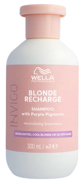 Wella Professionals Invigo Blonde Recharge cool blonde šampūns, 300 ml