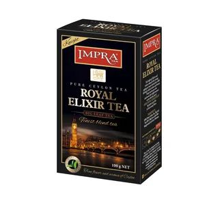 TĒJA MELNĀ IMPRA ROYAL ELIXIR KNIGHT BIG LEAF 100G
