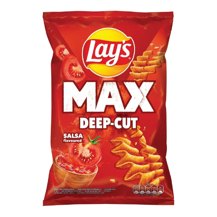 ČIPSI LAYS AR SALSAS GARŠU 120G